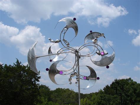 Kinetic Sculpture Outdoor Kinetic Sculptures Soaring Swallows Kinetic Sculpture Wind Art