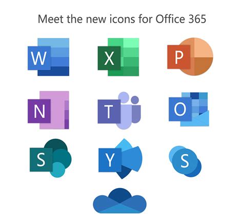 The New Icons For Office 365 Behance