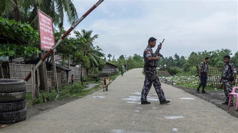 violence mounts in restive myanmar state leaving a dozen dead the new york times