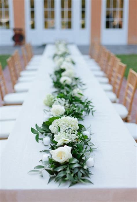 Rustic Greenery Wedding Table Decorations You Will Love Chicwedd
