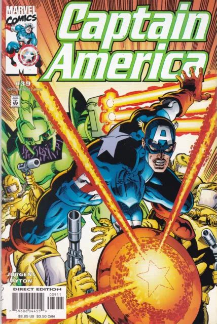 Captain America Vol 3 39 Marvel Comics Dan Jurgens Bob Layton