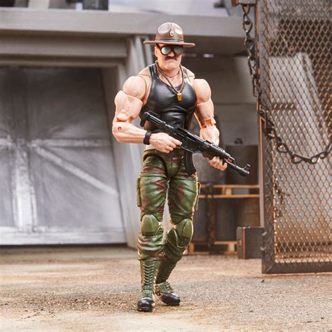 Gi Joe Classified Series Sgt Slaughter Action Figure 6 Inch Scale