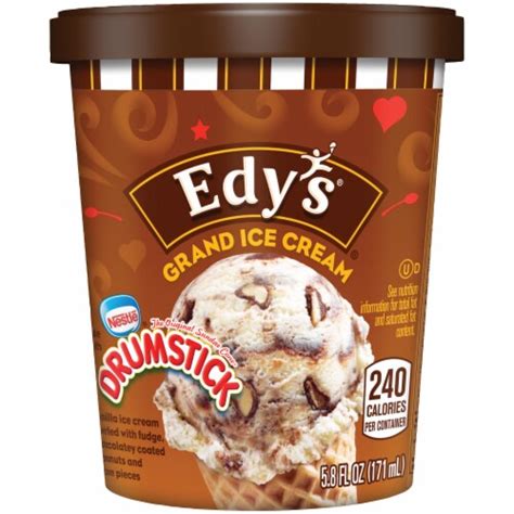 Dreyersedys Nestle Drumstick Sundae Cone Grand Ice Cream 58 Fl Oz