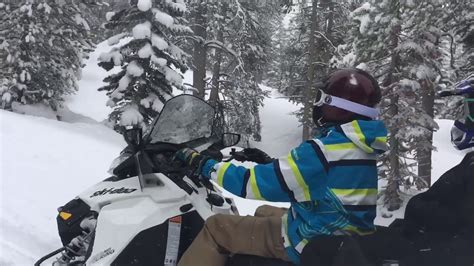 Bear Valley Snowmobiling Youtube