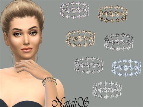 Gentle Crystals Bracelet By Natalis At Tsr Sims 4 Updates