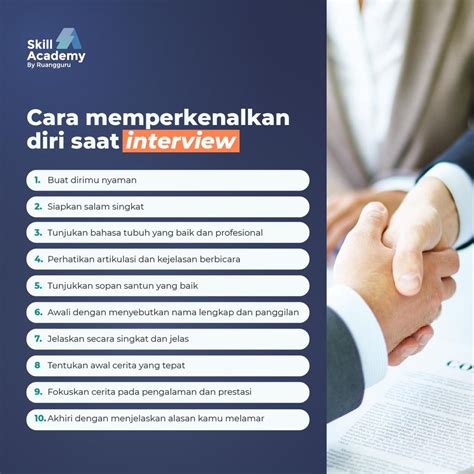 Perkenalan Diri Saat Interview Ini Persiapan Contoh Dan Tips Biar Nggak