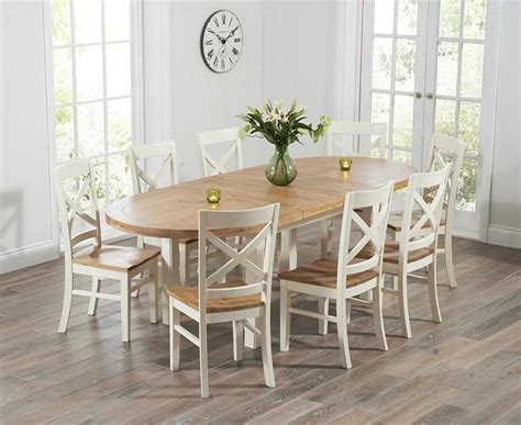 20 Best Collection Of Cream And Oak Dining Tables Dining Room Ideas