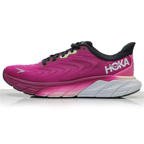 Hoka One One Arahi 6 Womens Running Shoe Festival Fuchsiaibis Rose