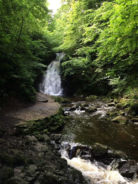 Glenoe Waterfall Northern Ireland Beautiful World Beautiful Places