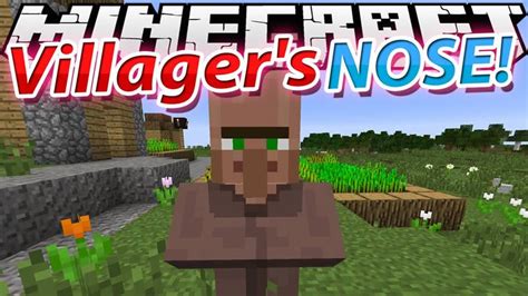 Villagers Nose Mod For Minecraft 11441710 Minecraft Minecraft