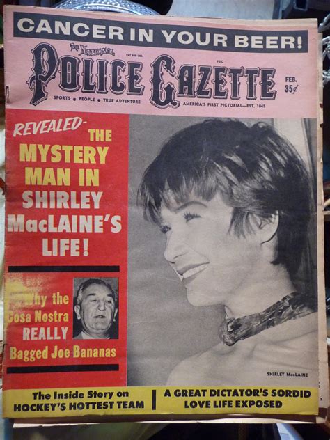 Police Gazette Magazine Feb 65 Vol Clxx 170 February Flickr