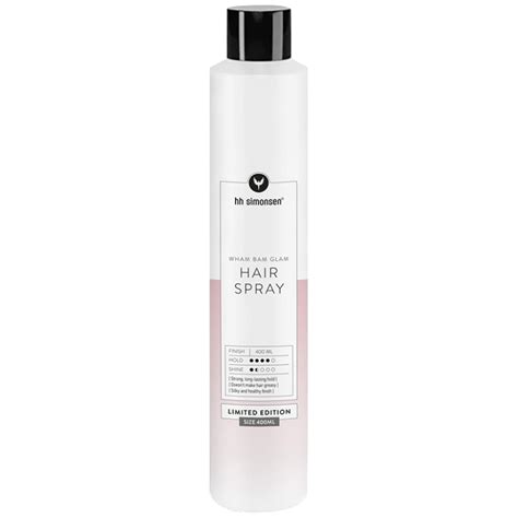 Hh Simonsen Hair Spray 400 Ml Pink Limited Edition • Se Pris 2