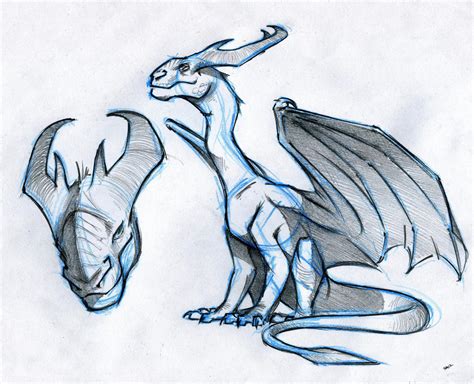 Dragon Sketch By Robthedoodler On Deviantart