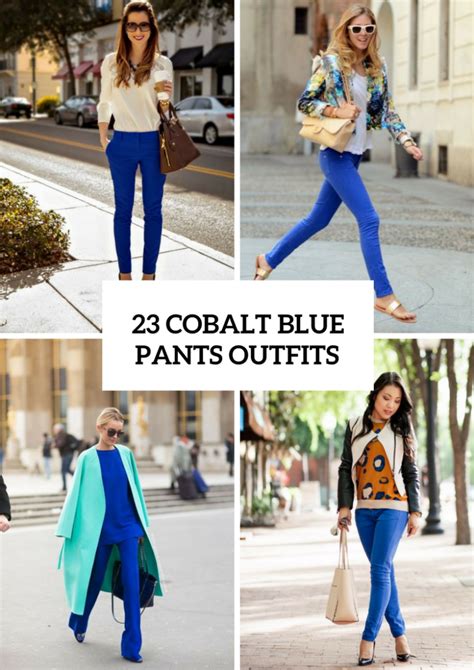 Cobalt Blue Pants Outfits For This Spring Cobalt Pants Outfit Outfits