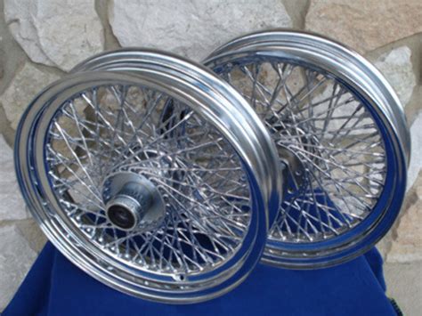 16 X 3 80 Twisted Spoke Wheels For Harley Fatboy Heritage Kcint