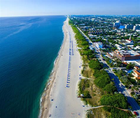 Delray Beach And Seaside In Florida Image Free Stock Photo Public