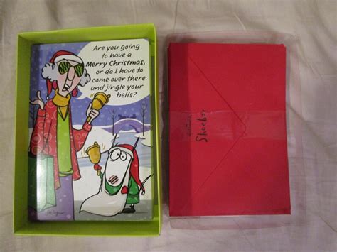 14 Maxine Christmas Cards And Envelopes Hallmark Shoebox Etsy