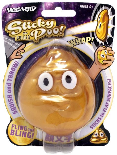 Sticky The Poo Sticky The Golden Poo Squeeze Toy Hog Wild Toywiz