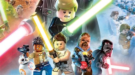 Start Menu Screen For Lego Star Wars The Skywalker Saga