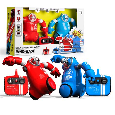 Buy Sharper Image Robo Rage Remote Control 2 Player Robot Fighting Set