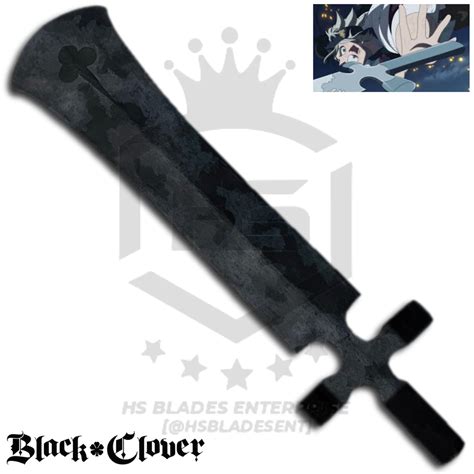 32 Demon Destroyer Sword Of Asta Black Clover Swords Br Spring Steel