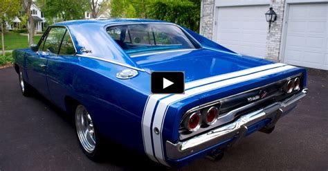 Nicely Restored 1968 Dodge Charger Rt Muscle Car Hot Cars