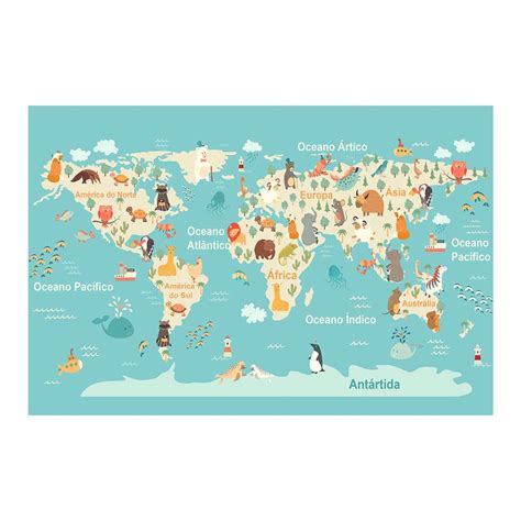 Encontre lindos modelos de artesanatos em ferro para decorar a sua casa e o seu jardim. Painel Adesivo de Parede - Mapa Mundi - Mundo - 1344pnp