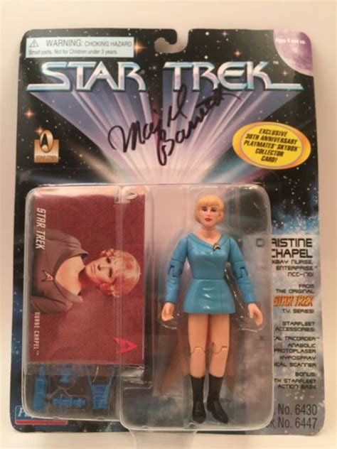 Signed Original Star Trek Christine Chapel Sickbay Nurse 4 Action