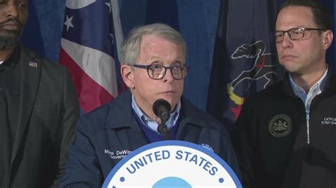 Ohio Gov Mike Dewine Suffered Injury While In East Palestine Breaking911