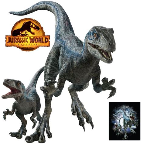 Jurassic World Dominion Blue And Beta Velociraptor Realbig Officially In 2022 Jurassic World