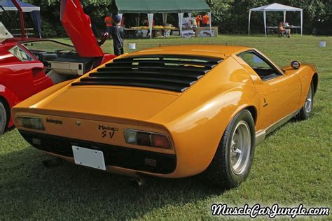 1971 Miura Sv Rear Right Lamborghini Lamborghini Miura Italian Cars
