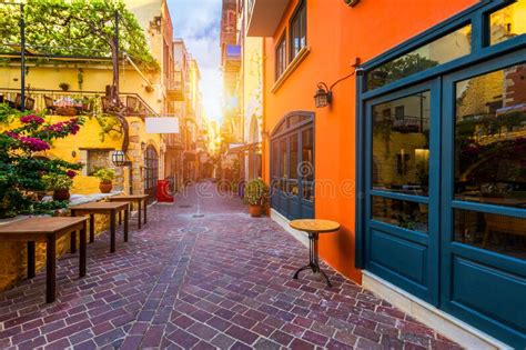 1446 Street Old Town Chania Crete Greece Photos Free And Royalty Free