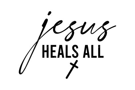 Premium Vector Jesus Heals All