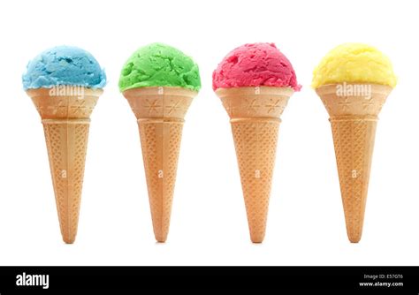 Ice Cream Cones Hi Res Stock Photography And Images Alamy