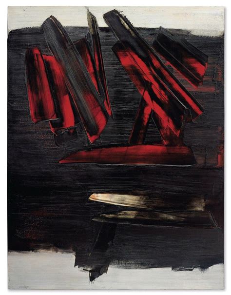Pierre Soulages Beyond Black Christies Abstract Contemporary Art