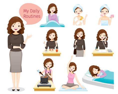 Bedtime Routine Illustrations Royalty Free Vector Graphics And Clip Art