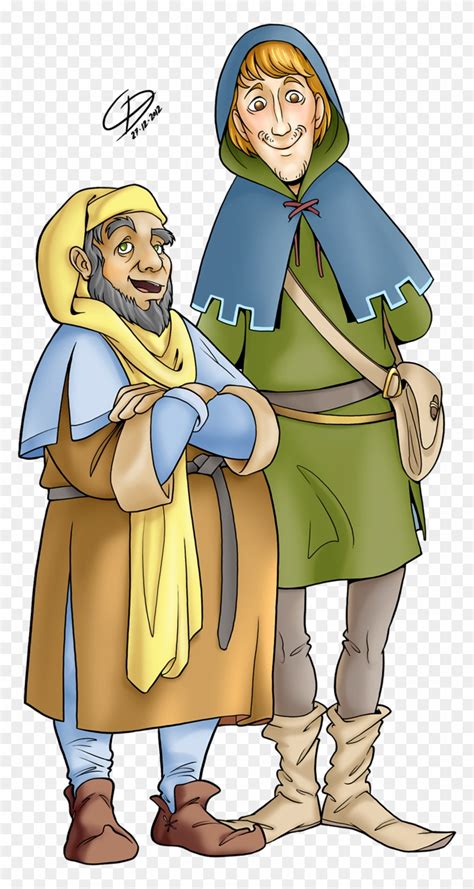 Medieval Peasants Clipart