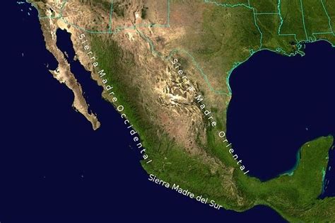 Sierra Madre Catena Montuosa Messico