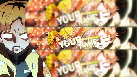 Demon Slayer Youtube Banner Template Ao No Exorcist Youtube Banner