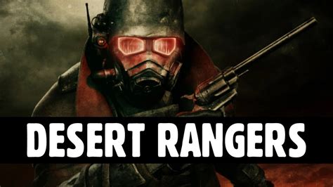 Fallouts Desert Rangers Fallout Lore Youtube