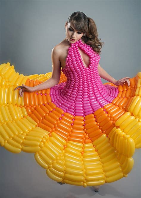 Balloon Dresses Balloon Dress Fashion Art Dress