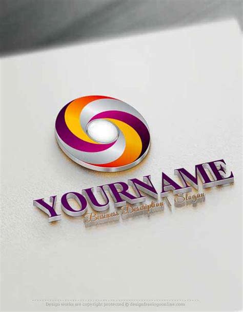 Brand Your Business Easily With 3d Spiral Logo Template And The Best