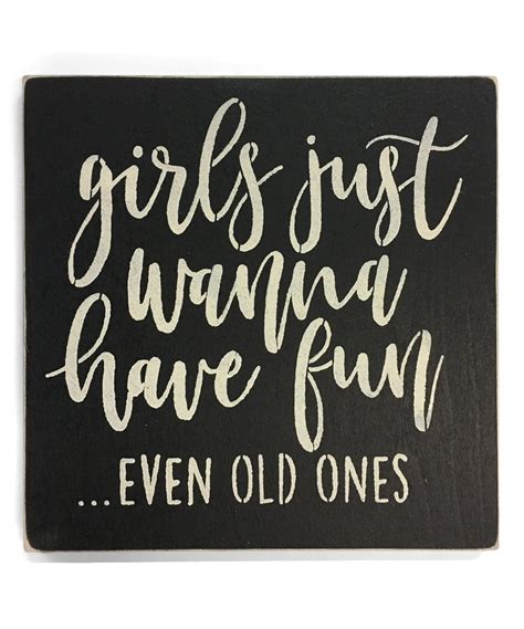 Look What I Found On Zulily Girls Just Wanna Have Fun Wall Art By