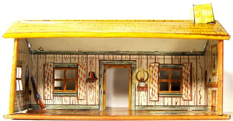 Toys And Stuff Marx Roy Rogers Rodeo Ranch Set Cabin