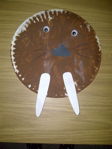 Paper Plate Walrus Craft For Kids Artofit