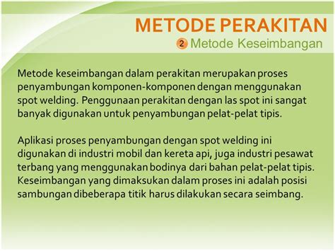 √ Metode Perakitan Antar Komponen Dengan Langkah Yang Berurutan Wanjay