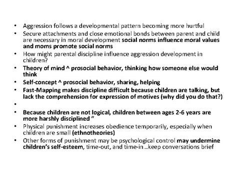 Chapter 6 Early Childhood Psychosocial Development Emotional Regulation