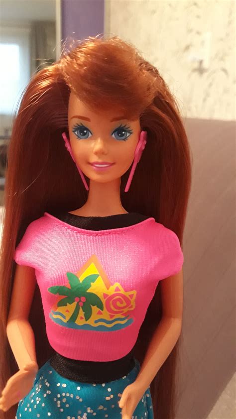 Glitter Hair Barbie Redhead 10968 Mattel 1993 74299109683 Ebay