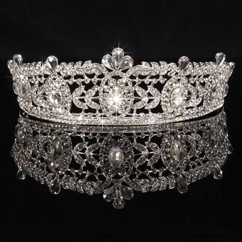 Luxury Wedding Bridal Crystal Tiaras Crowns Princess Queen