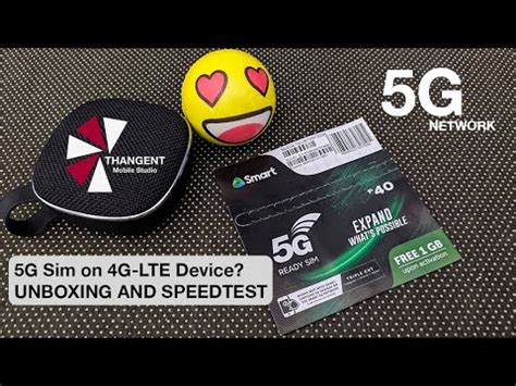 5g is working for most people without the need for a new sim card. New 5G Sim Card from SMART | Unboxing and Speedtest Using a 4G-LTE Phone - YouTube